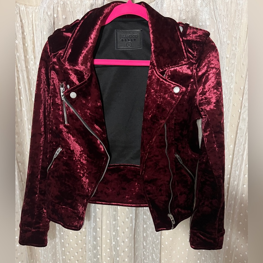 Blank NYC Velvet Jacket